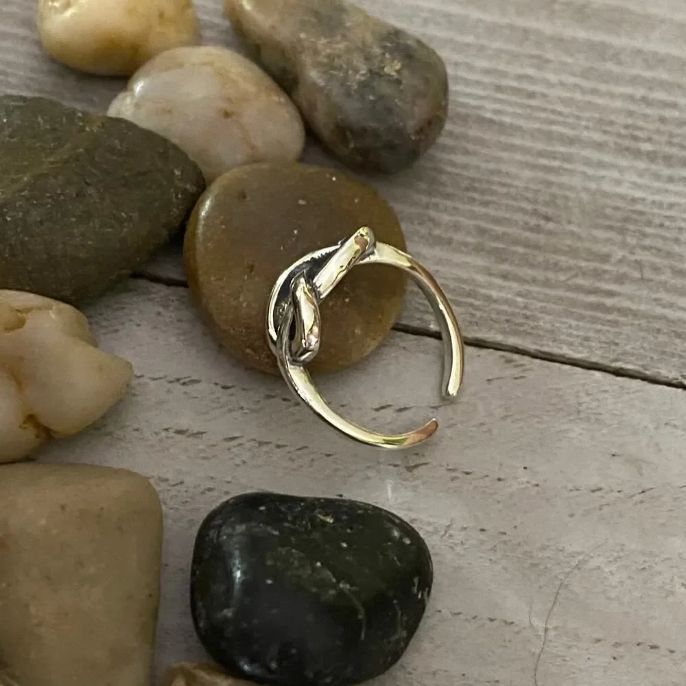 Knot Sterling Silver Toe Ring